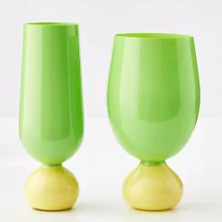 Aden Cocktail Glass Green