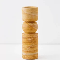 Amangiri Sandstone Candle Holder Large