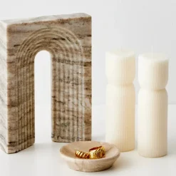 Arch Marble Sculpture Beige