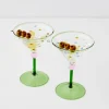 Bijoux Martini Cocktail Glass Set