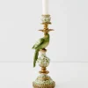 Birds Of Paradise Resin Candle Holder