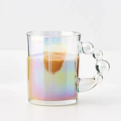 Bubble Glass Mug Iridescent