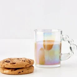 Bubble Glass Mug Iridescent