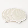 Clam Shell Coaster Set Of 4 Natural
