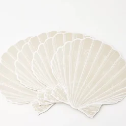 Clam Shell Placemat Set Of 4 Natural