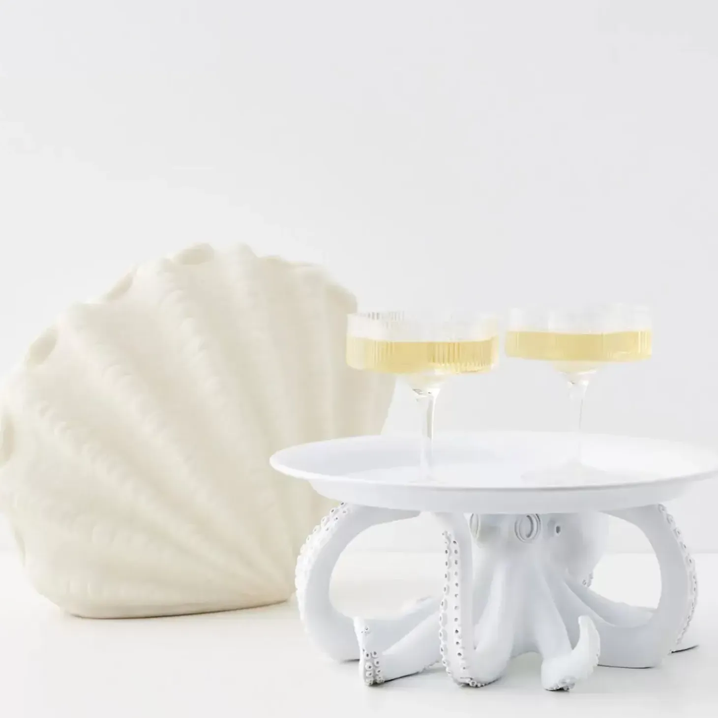 Conch Shell Resin Outdoor Lamp