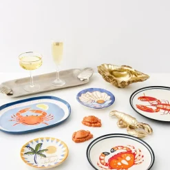 Crab Ceramic Side Plate