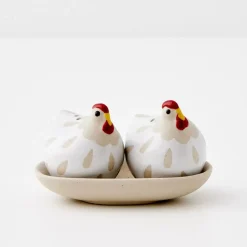 Feeling Clucky Ceramic Salt & Pepper Shakers