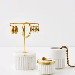 Keepsake 3 Piece Marble Stackable Trinket Dish