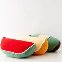 Lemon Yellow Cotton Cushion