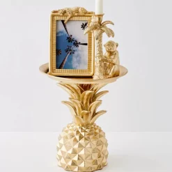 Leopard Resin Photo Frame Gold