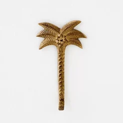 Miami Brass Wall Hook Gold