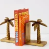Miami Resin Bookends Gold