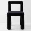 Nordic Accent Chair Boucle Black