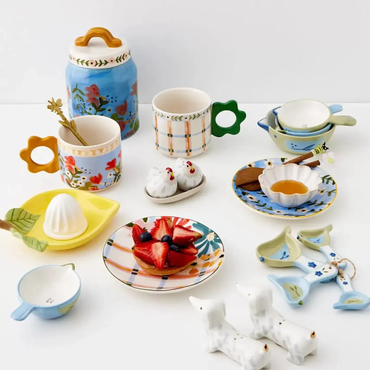 Pawsome Ceramic Salt & Pepper Shakers