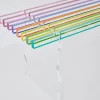 Rainbow Acrylic Side Bench Seat