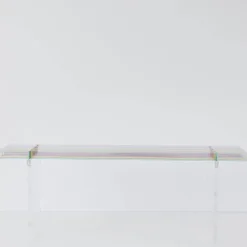 Rainbow Acrylic Side Bench Seat