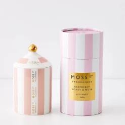 Raspberry, Honey & Musk Limited Edition Soy Candle
