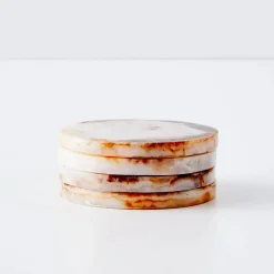 Resin Coasters 4 Pack Tortoiseshell