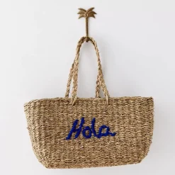 Riviera Rattan Basket Shopper Set