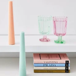 Soy Taper Candle Peach