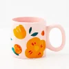 Springtime Ceramic Mug Pink