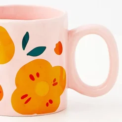 Springtime Ceramic Mug Pink