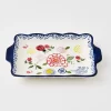 Springtime Ceramic Serving Plate