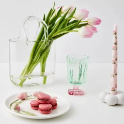 Tulip Ceramic Decorative Plate Pink