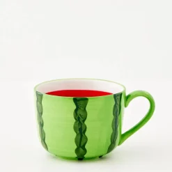 Watermelon Ceramic Mug Red