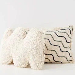 Waves Cotton Cushion With Insert